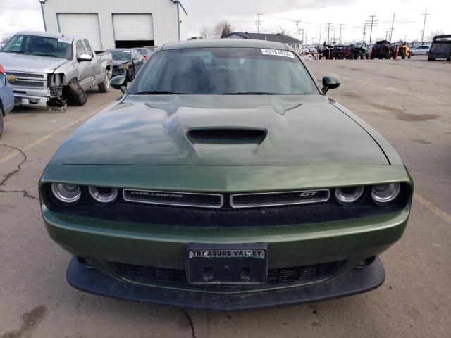 2C3CDZKG7NH149402 - 2022 DODGE CHALLENGER GT GREEN photo 5