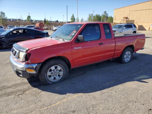 1N6DD26SXYC380384 - 2000 NISSAN FRONTIER KING CAB XE RED photo 1