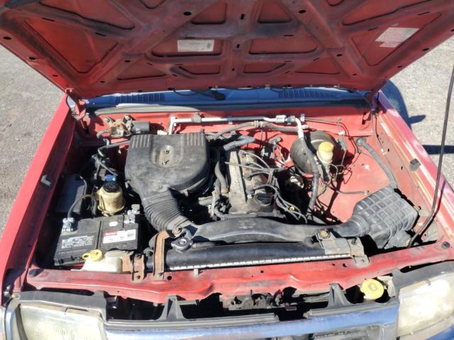 1N6DD26SXYC380384 - 2000 NISSAN FRONTIER KING CAB XE RED photo 11