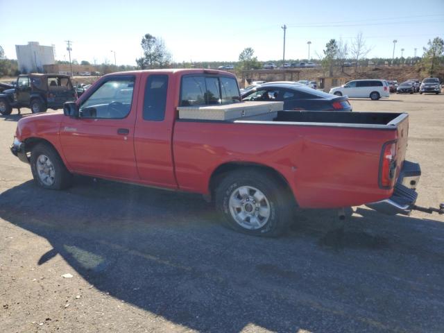 1N6DD26SXYC380384 - 2000 NISSAN FRONTIER KING CAB XE RED photo 2