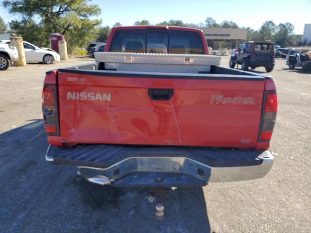 1N6DD26SXYC380384 - 2000 NISSAN FRONTIER KING CAB XE RED photo 6