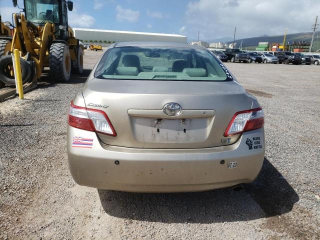 JTNBB46K093049256 - 2009 TOYOTA CAMRY HYBRID BEIGE photo 6