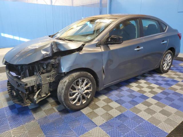 3N1AB7AP4KY433206 - 2019 NISSAN SENTRA S GRAY photo 1