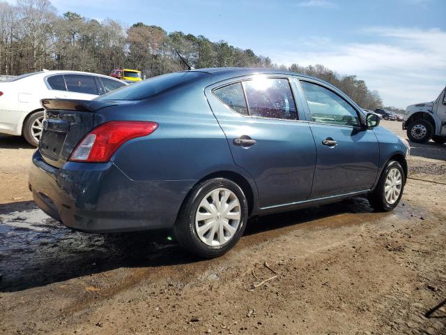 3N1CN7AP5HL881282 - 2017 NISSAN VERSA S BLUE photo 3