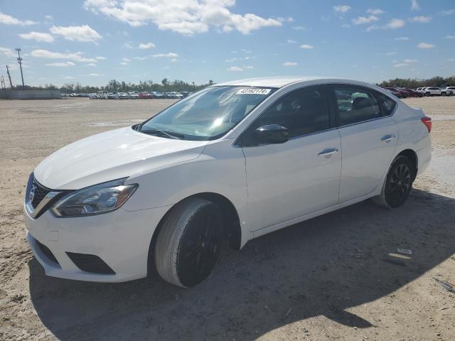 3N1AB7AP4JY346078 - 2018 NISSAN SENTRA S WHITE photo 1