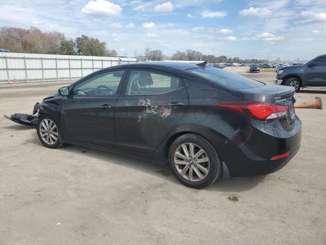 KMHDH4AE5GU474956 - 2016 HYUNDAI ELANTRA SE BLACK photo 2