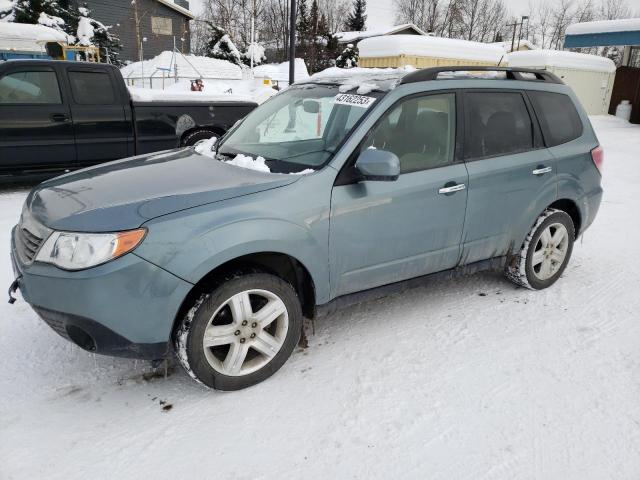 JF2SH64649H750410 - 2009 SUBARU FORESTER 2.5X LIMITED TURQUOISE photo 1