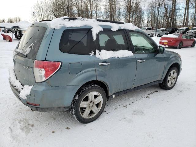 JF2SH64649H750410 - 2009 SUBARU FORESTER 2.5X LIMITED TURQUOISE photo 3