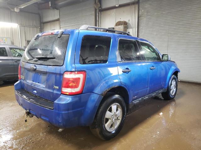 1FMCU9DG4BKB70930 - 2011 FORD ESCAPE XLT BLUE photo 3