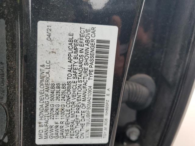 19UUB6F50MA010904 - 2021 ACURA TLX TECH A BLACK photo 13