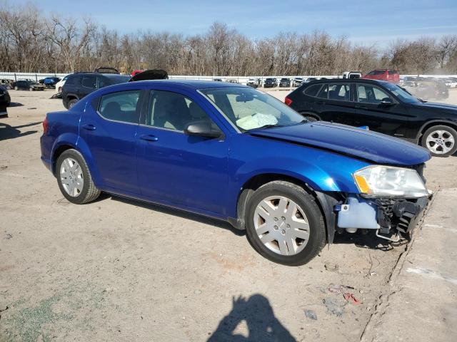 1C3CDZAB1DN622030 - 2013 DODGE AVENGER SE BLUE photo 4