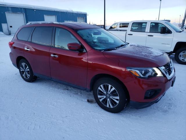 5N1DR2MM1HC658772 - 2017 NISSAN PATHFINDER S RED photo 4