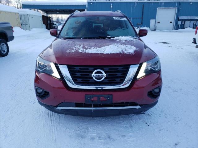5N1DR2MM1HC658772 - 2017 NISSAN PATHFINDER S RED photo 5