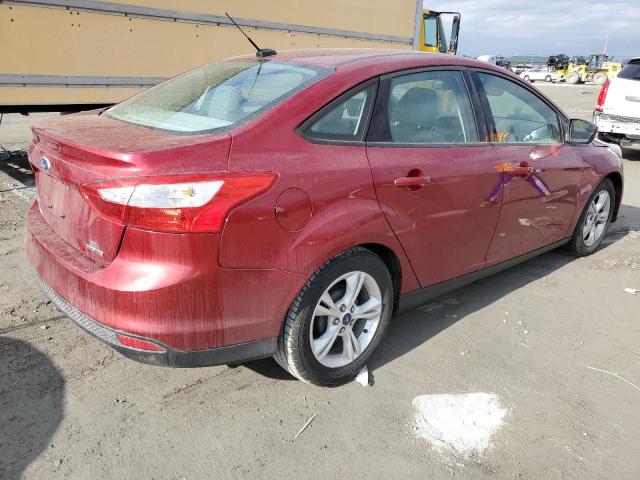 1FADP3F28EL216858 - 2014 FORD FOCUS SE RED photo 3