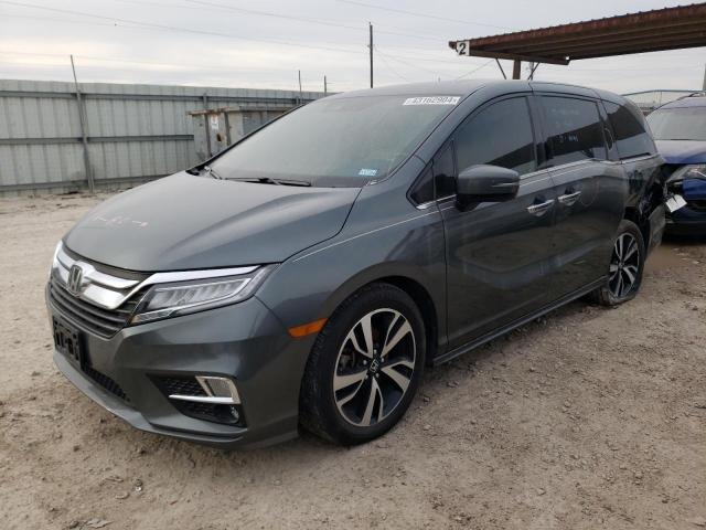 5FNRL6H93JB060748 - 2018 HONDA ODYSSEY ELITE Gris foto 1