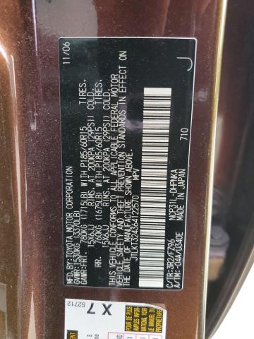 JTLKT324364122570 - 2006 TOYOTA SCION XB Braun Foto 12