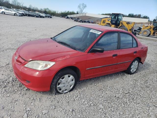 1HGES16385L001329 - 2005 HONDA CIVIC DX VP Qırmızı foto 2