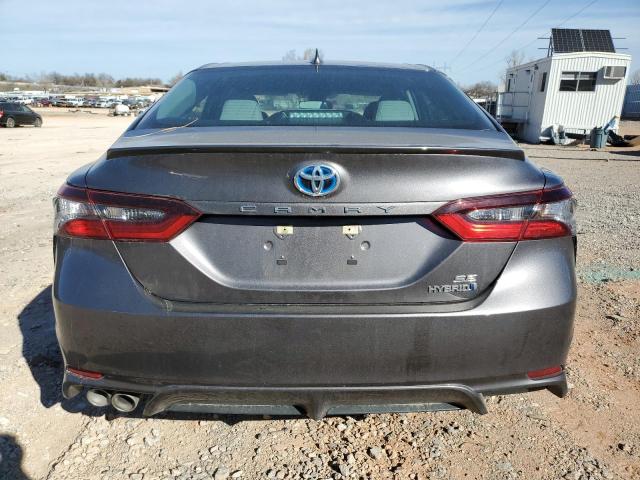 4T1G31AK2PU609911 - 2023 TOYOTA CAMRY SE NIGHT SHADE GRAY photo 6