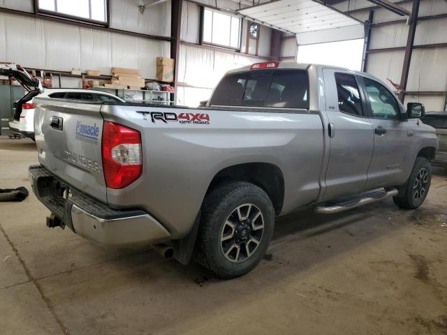 5TFUY5F13FX418799 - 2015 TOYOTA TUNDRA DOUBLE CAB SR/SR5 SILVER photo 3