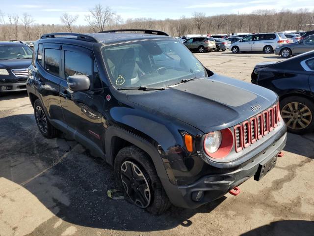 ZACCJBCT5GPD29017 - 2016 JEEP RENEGADE TRAILHAWK BLACK photo 4