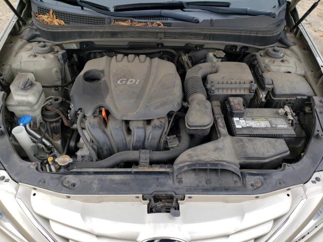 5NPEB4AC4BH059638 - 2011 HYUNDAI SONATA GLS TAN photo 11