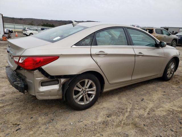 5NPEB4AC4BH059638 - 2011 HYUNDAI SONATA GLS TAN photo 3