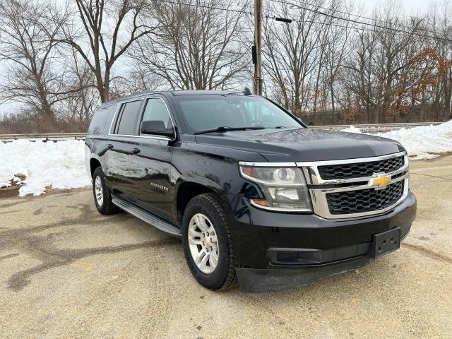 1GNSKJKC3FR600569 - 2015 CHEVROLET SUBURBAN K1500 LT BLACK photo 1