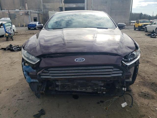 3FA6P0LU6DR251668 - 2013 FORD FUSION SE HYBRID MAROON photo 5