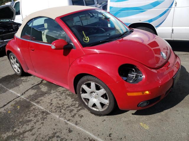 3VWSG31Y26M320546 - 2006 VOLKSWAGEN NEW BEETLE CONVERTIBLE OPTION PACKAGE 2 RED photo 4