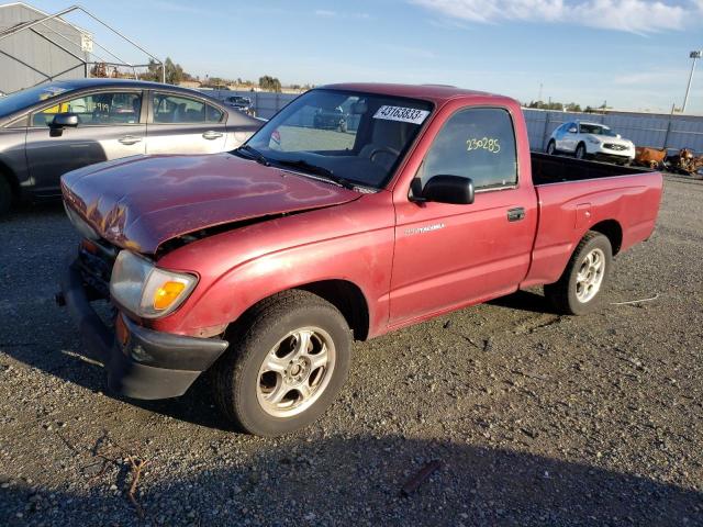 4TANL42N9VZ265110 - 1997 TOYOTA TACOMA RED photo 1