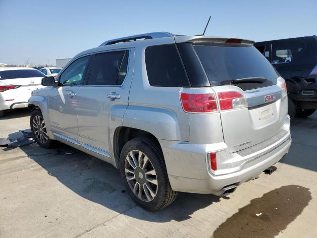 2GKFLVE30G6134868 - 2016 GMC TERRAIN DENALI SILVER photo 2