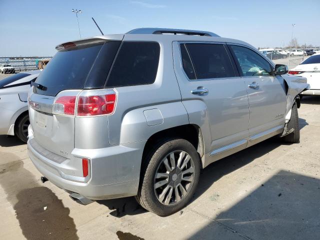 2GKFLVE30G6134868 - 2016 GMC TERRAIN DENALI SILVER photo 3