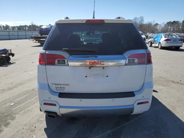 2GKALYEK1D6139396 - 2013 GMC TERRAIN DENALI WHITE photo 6