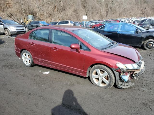 2HGFA1F65AH548258 - 2010 HONDA CIVIC LX-S برغندي صورة 4