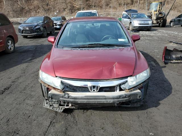 2HGFA1F65AH548258 - 2010 HONDA CIVIC LX-S برغندي صورة 5