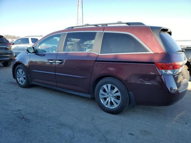 5FNRL5H61GB108580 - 2016 HONDA ODYSSEY EXL MAROON photo 2