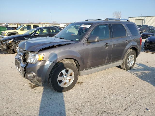 1FMCU0EG0CKA57973 - 2012 FORD ESCAPE LIMITED GRAY photo 1