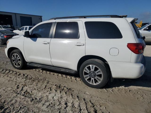 5TDBW5G18CS069460 - 2012 TOYOTA SEQUOIA SR5 WHITE photo 2