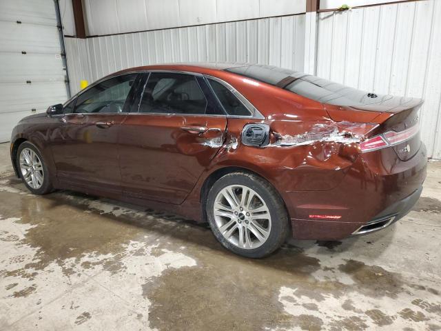 3LN6L2LU0GR620705 - 2016 LINCOLN MKZ HYBRID 棕色 照片 2