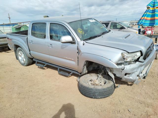 5TFJU4GN2FX072125 - 2015 TOYOTA TACOMA DOUBLE CAB PRERUNNER SILVER photo 4