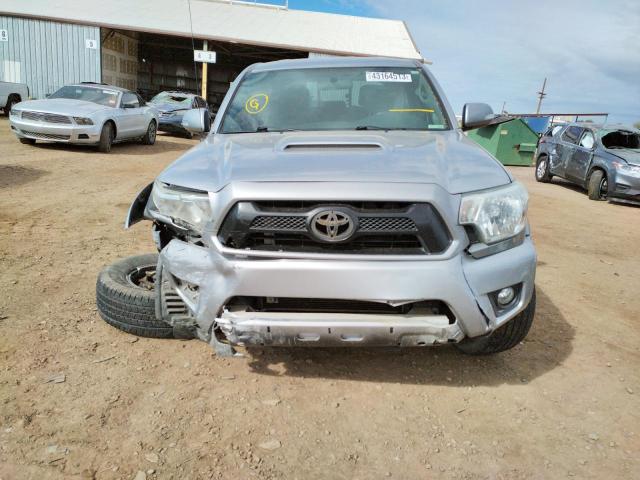 5TFJU4GN2FX072125 - 2015 TOYOTA TACOMA DOUBLE CAB PRERUNNER SILVER photo 5