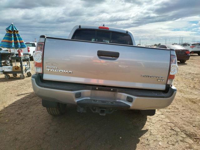 5TFJU4GN2FX072125 - 2015 TOYOTA TACOMA DOUBLE CAB PRERUNNER SILVER photo 6