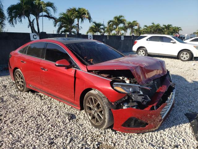 5NPE34AB4JH694796 - 2018 HYUNDAI ACCENT SPORT RED photo 4