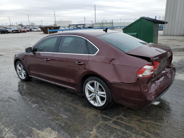 1VWBN7A33EC044914 - 2014 VOLKSWAGEN PASSAT SE BURGUNDY photo 2