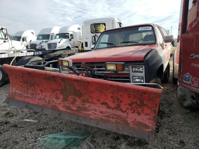 1GNEV18K6JF110771 - 1988 CHEVROLET BLAZER V10 RED photo 1