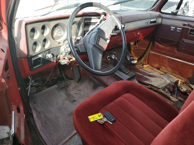 1GNEV18K6JF110771 - 1988 CHEVROLET BLAZER V10 RED photo 8