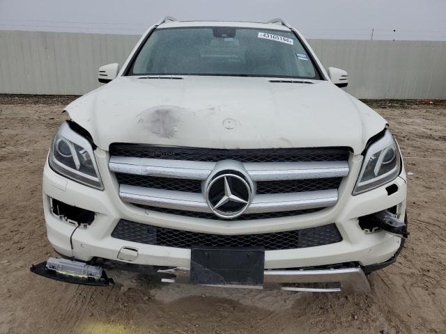 4JGDF7CE8DA105655 - 2013 MERCEDES-BENZ GL 450 4MATIC WHITE photo 5