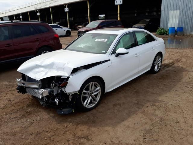 WAUEAAF40PN003137 - 2023 AUDI A4 PREMIUM PLUS 45 WHITE photo 1