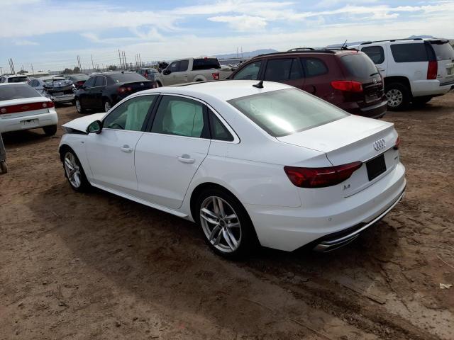 WAUEAAF40PN003137 - 2023 AUDI A4 PREMIUM PLUS 45 WHITE photo 2