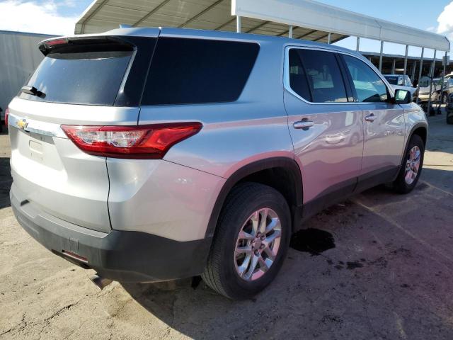 1GNERFKWXLJ297848 - 2020 CHEVROLET TRAVERSE LS SILVER photo 3